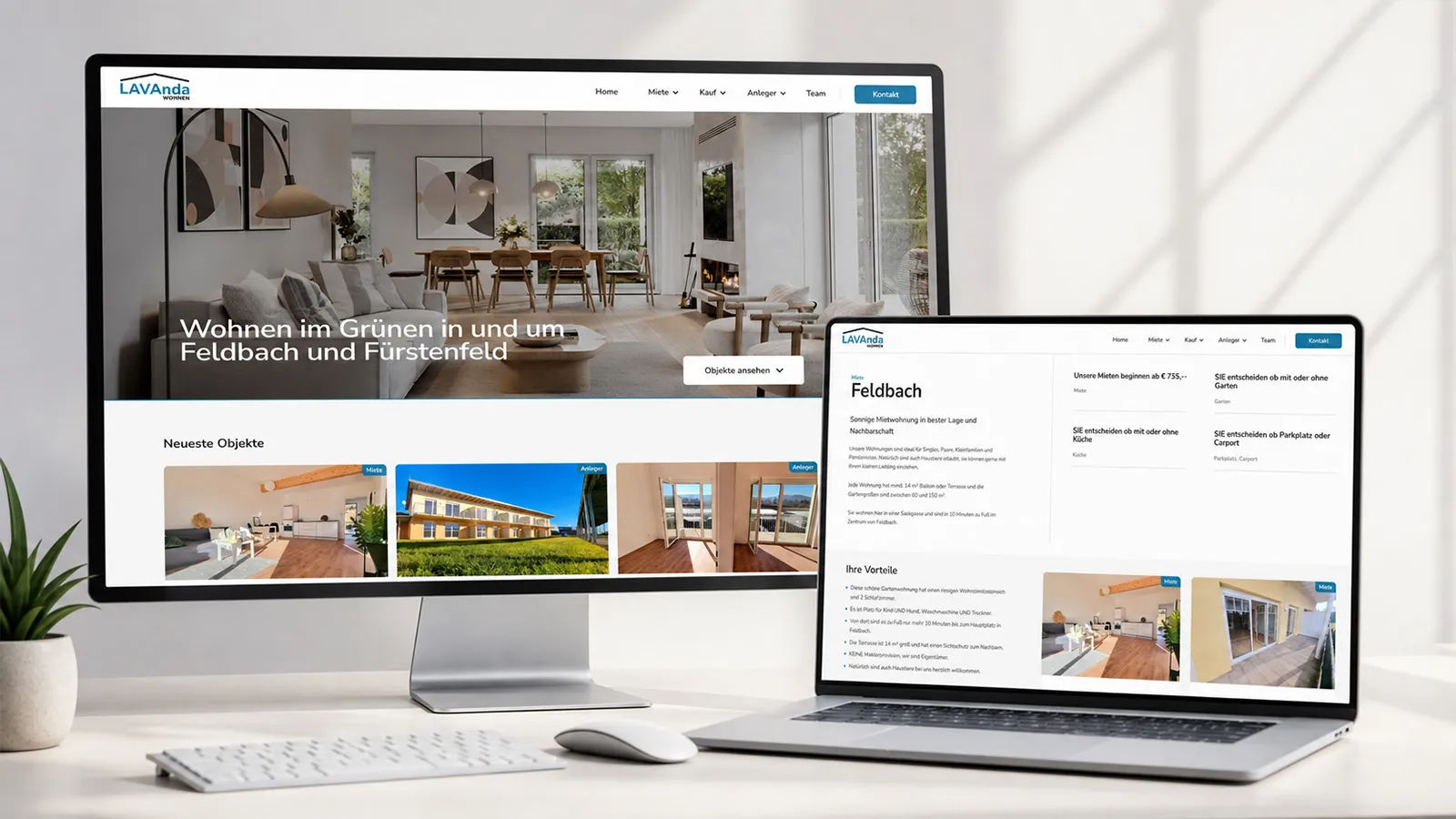 Lavanda Website Showcase