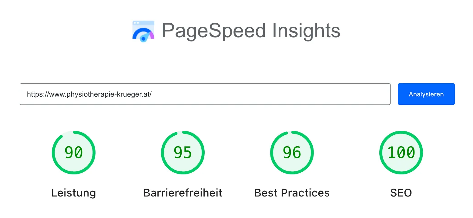 Tim-Krueger-Page-Speed-Ergebnis