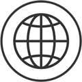 Domain und Hosting Icon