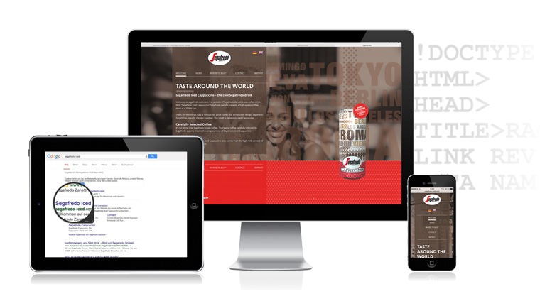 Responsive Webdesign, iPad, iphone und Desktop PC