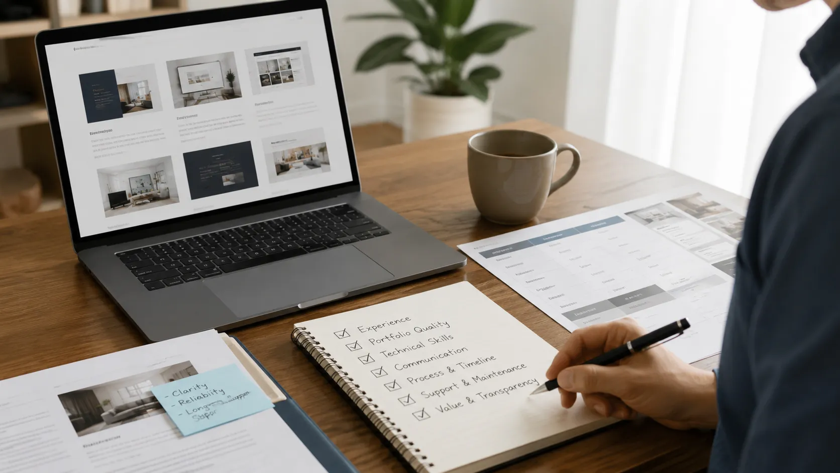 Checkliste zur Auswahl einer passenden WordPress-Agentur für ein Website-Projekt