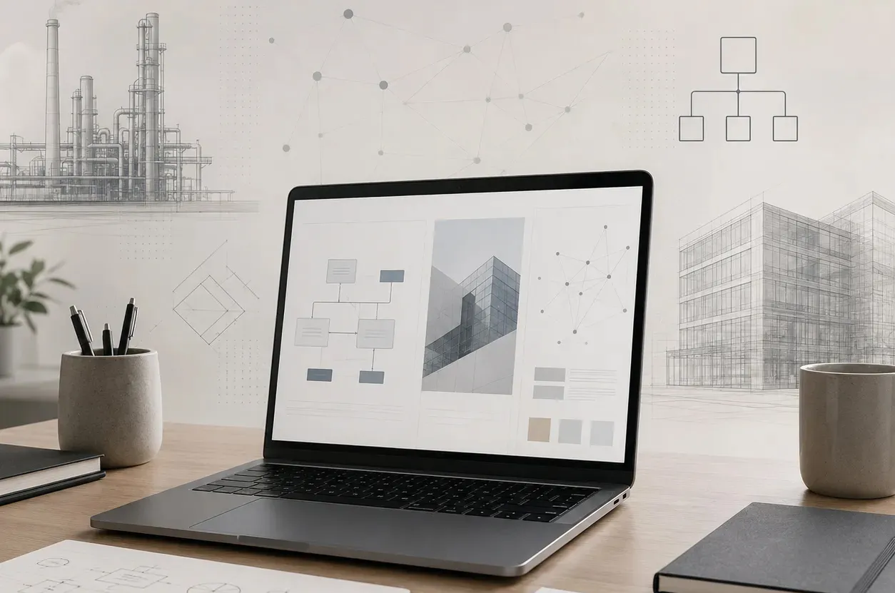 Webdesign für Unternehmen in Linz und Oberösterreich mit Fokus auf B2B, Technik und digitale Klarheit