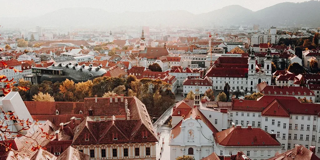 Graz von oben